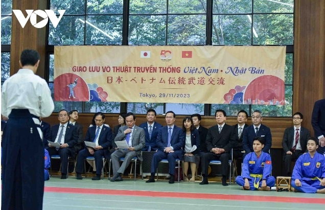 President attends Vietnam-Japan martial arts exchange in Tokyo